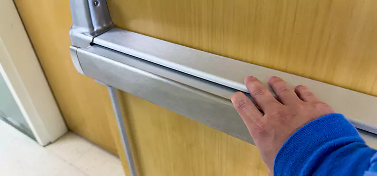 Installing a Push Bar on a Door Harrisburg